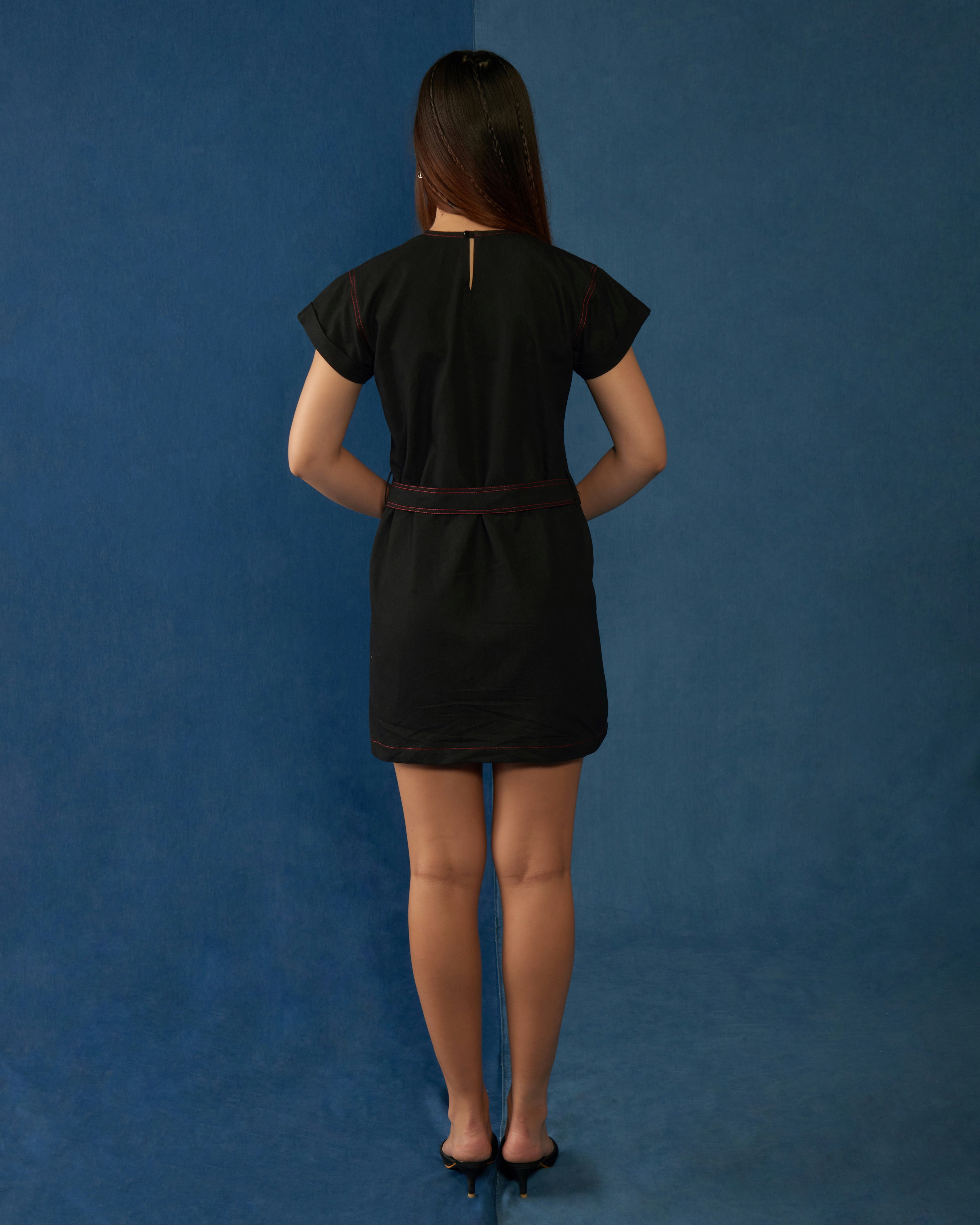 Love Letter Dress Black