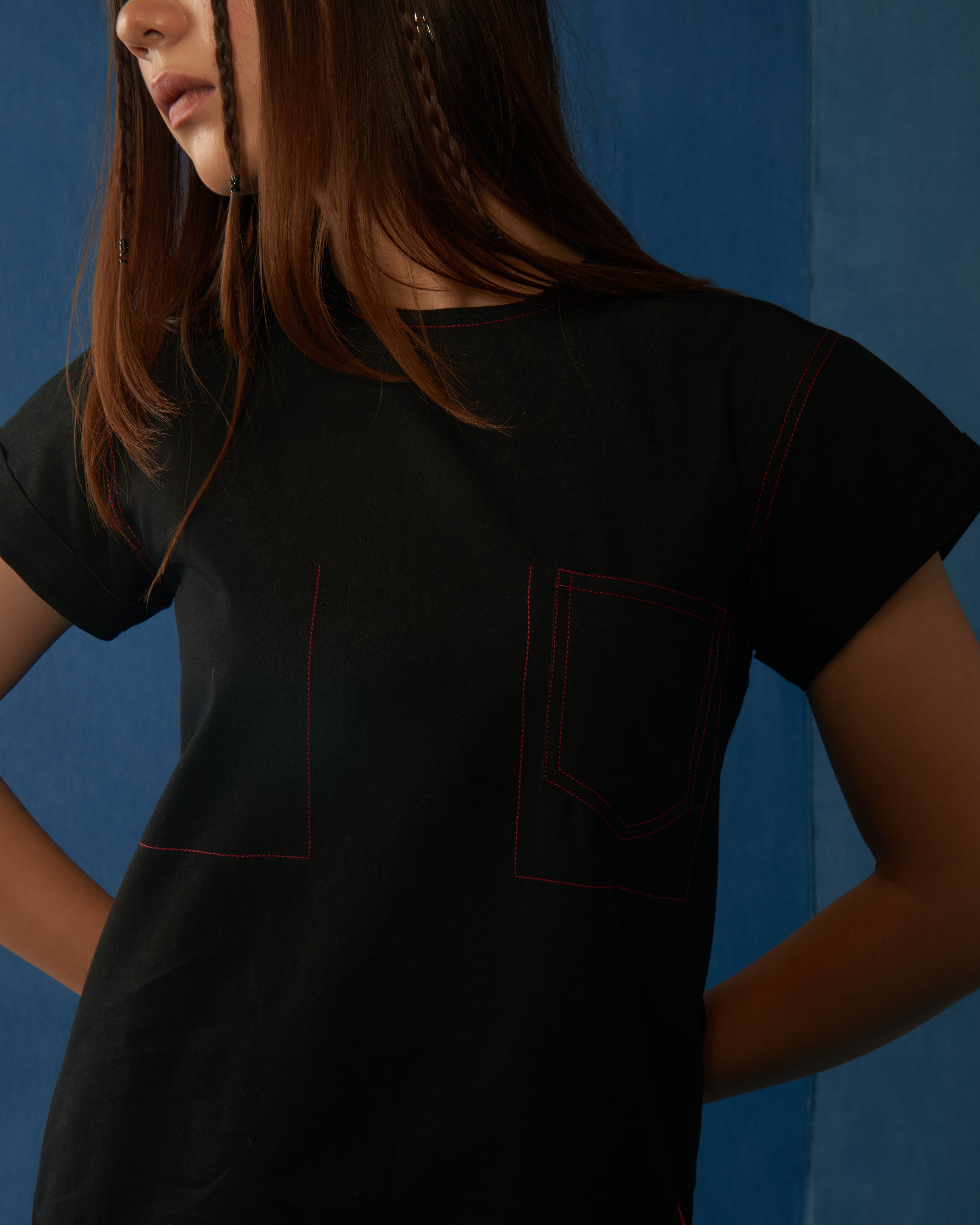 Love Letter Dress Black