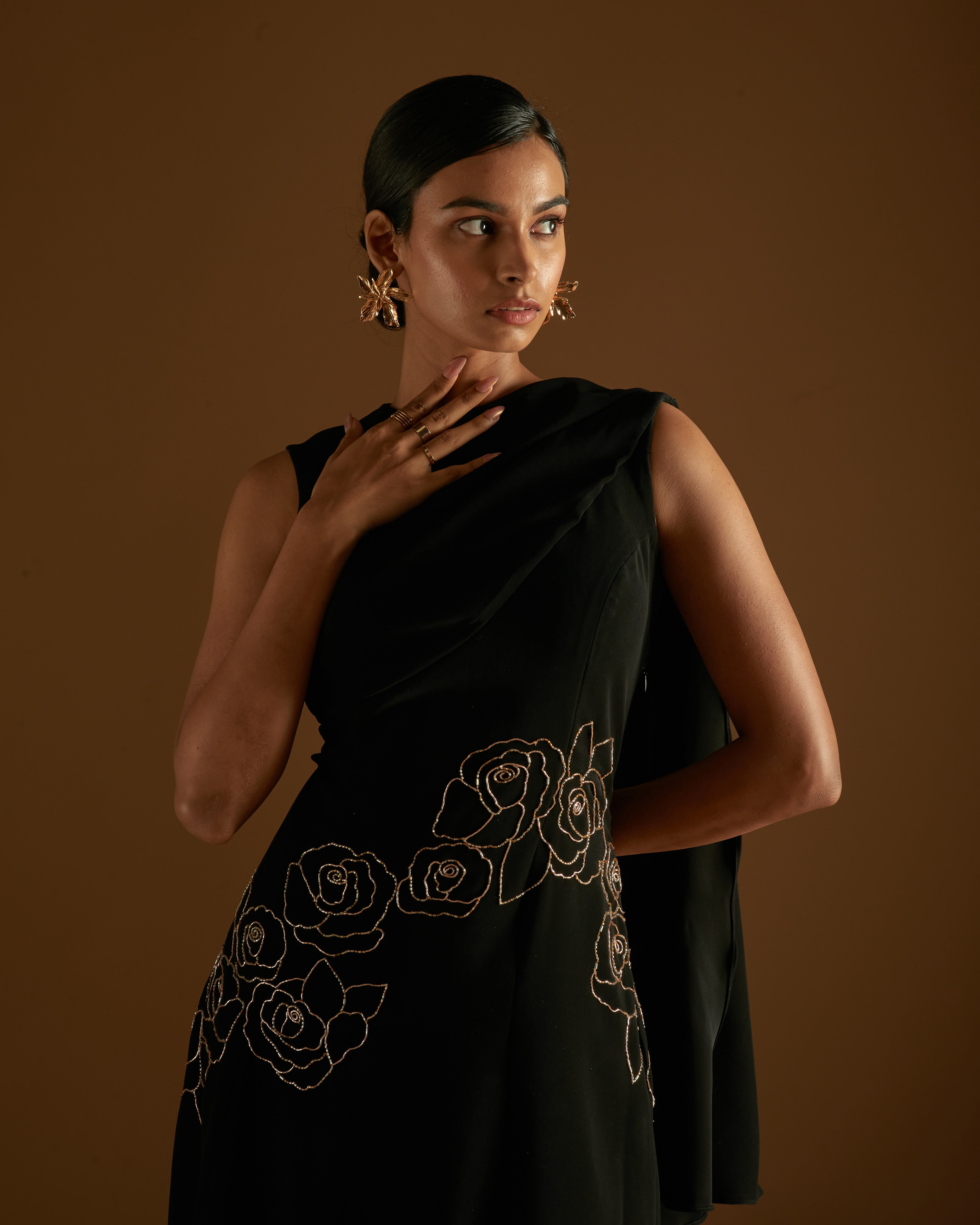 The Golden Rose Dress