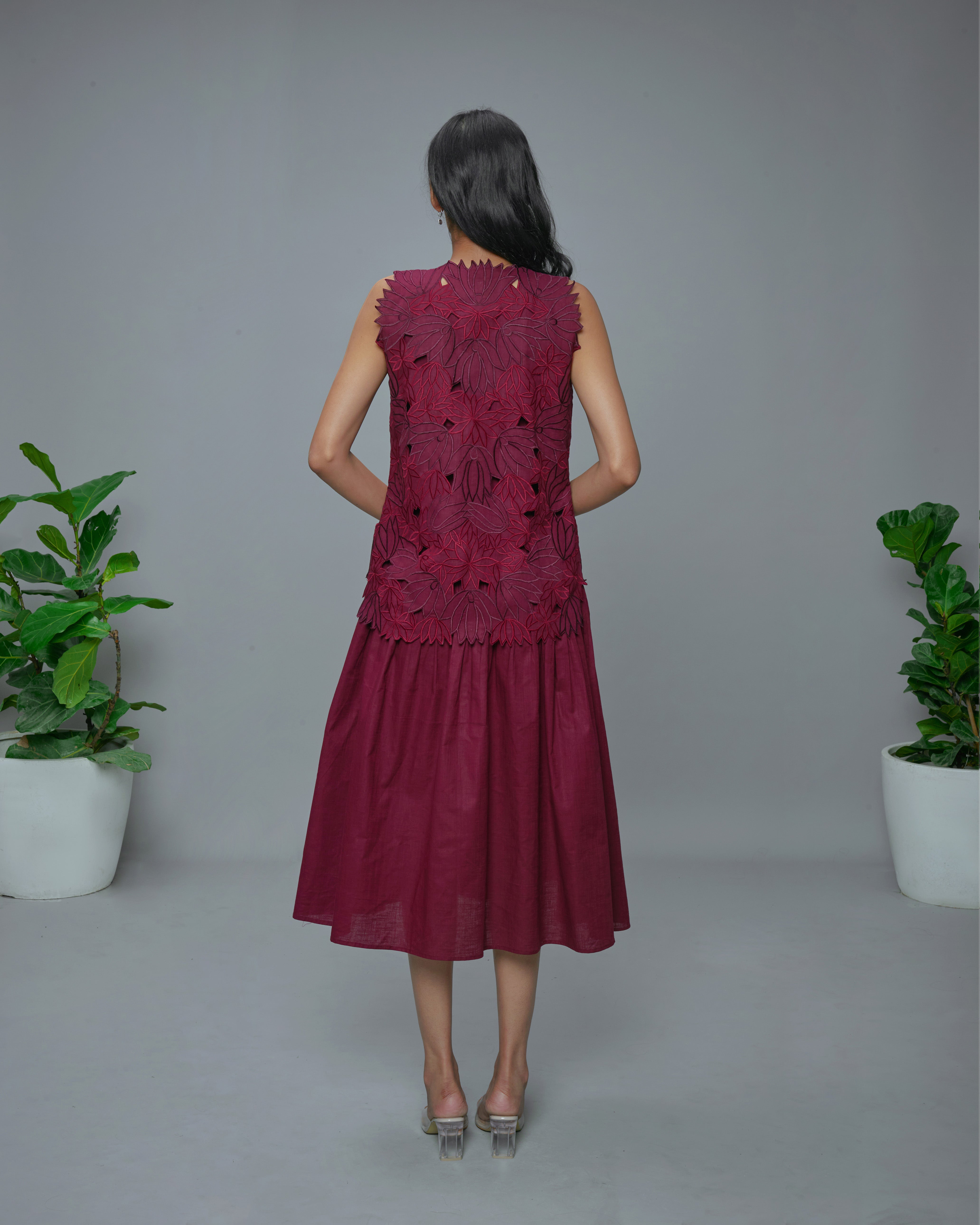 Canopy Jacket Maroon